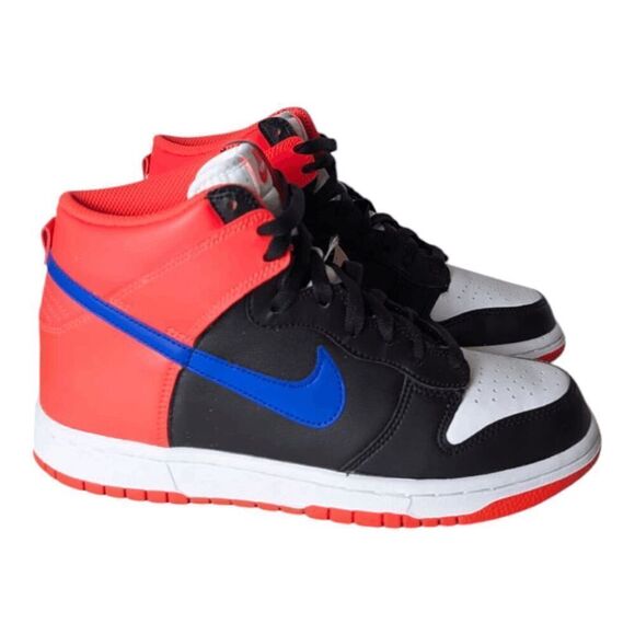 NWOB NIKE Dunk High "Knicks" Sneakers Size 6.5Y/W8 - Picture 2 of 9